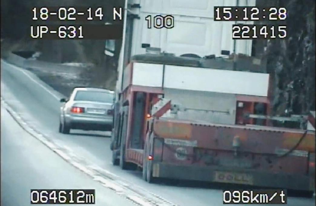 Stor tungbilkontroll