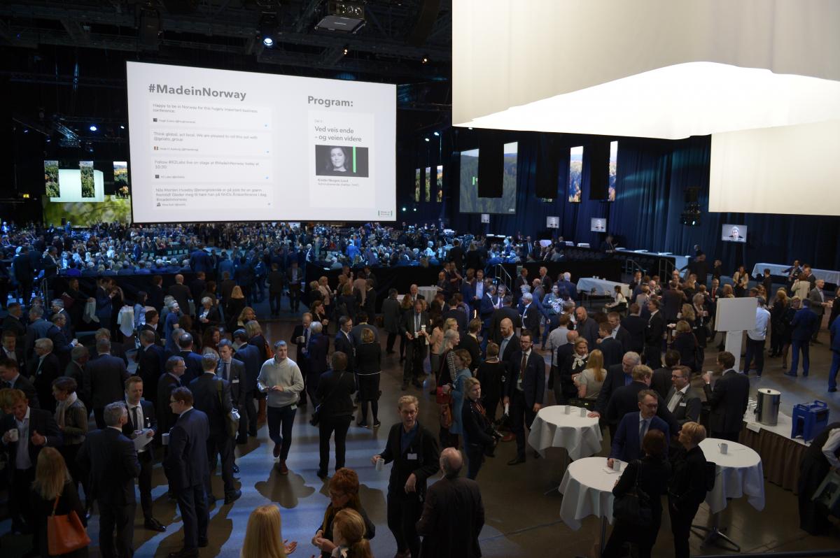 Lite lastebilfokus på NHOs årskonferanse