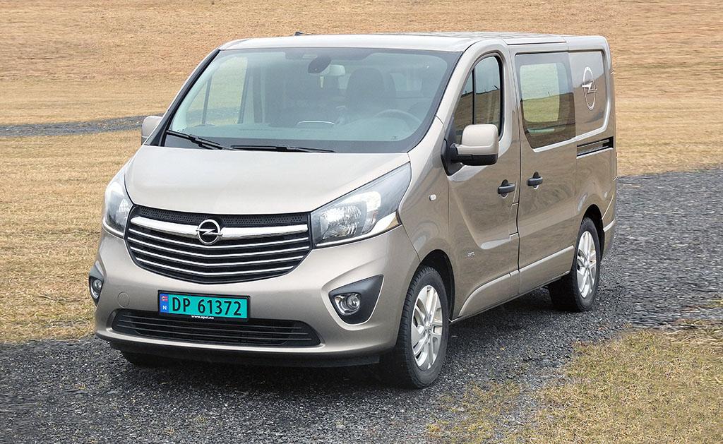 Opel Vivaro: Personbilfølelse