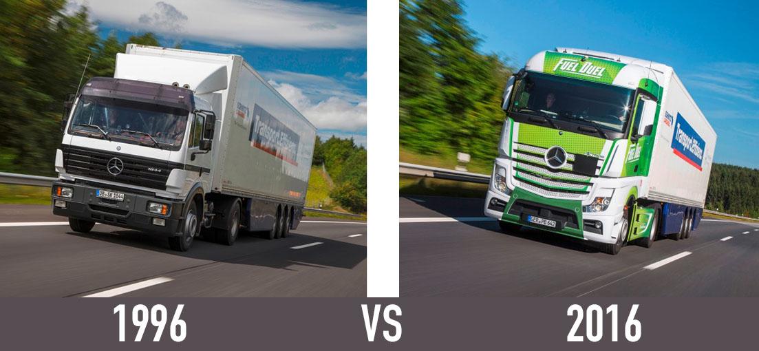 Så mye har lastebilen utviklet seg på 20 år