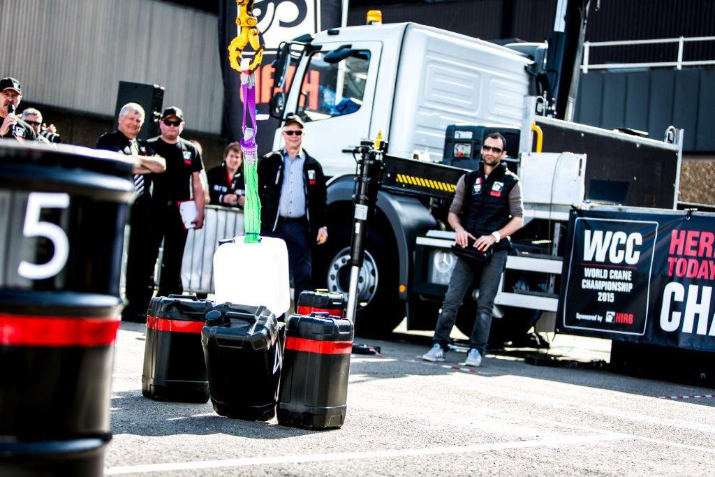 Test kranferdighetene på Transport 2016