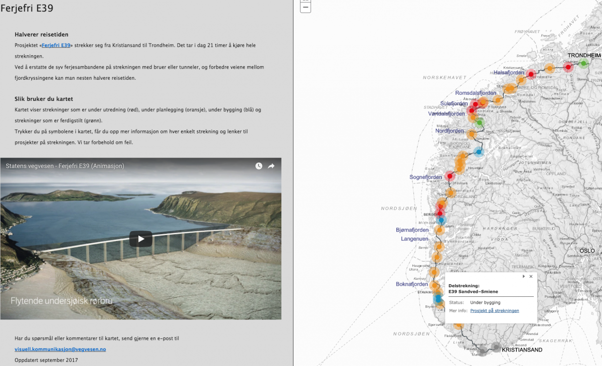 Følg utviklingen på fergefri E39