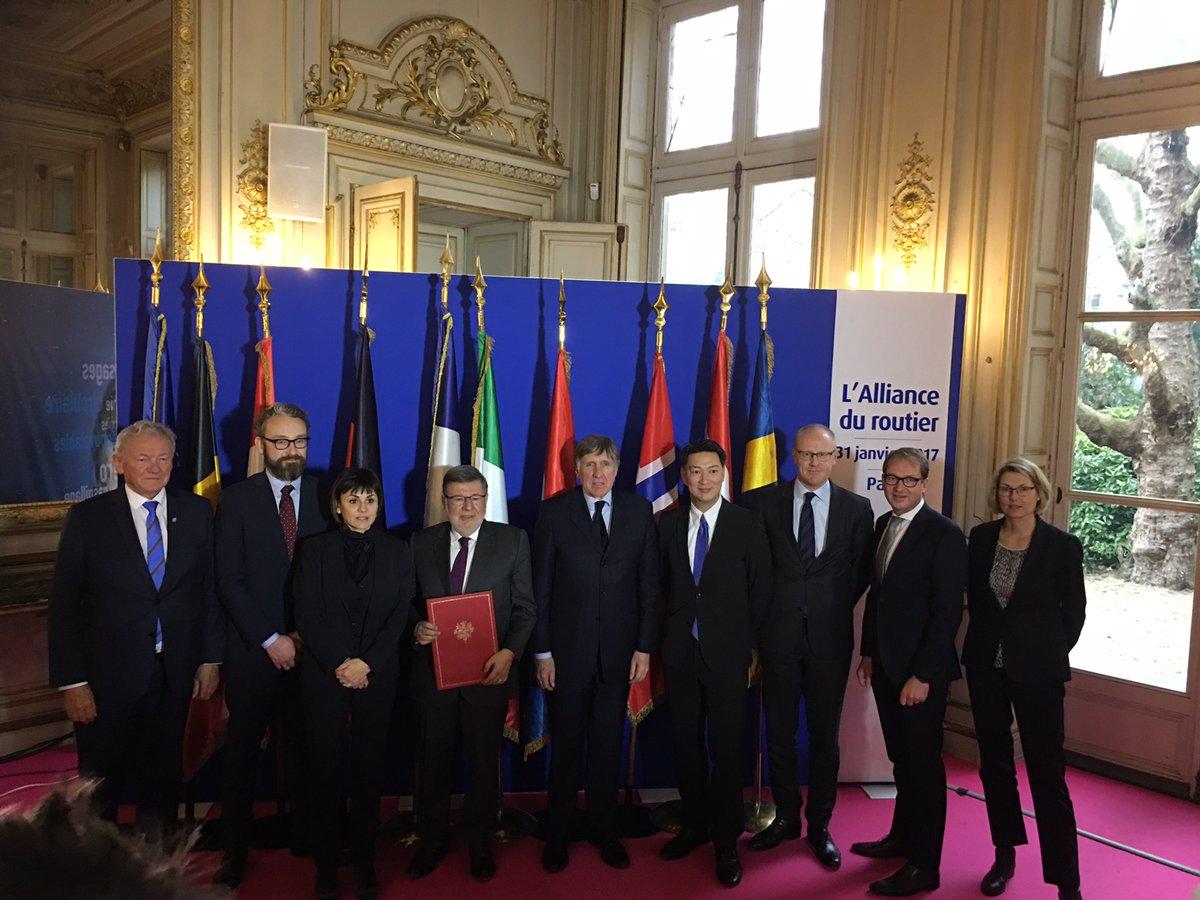 Ny europeisk vegallianse signert av norske myndigheter