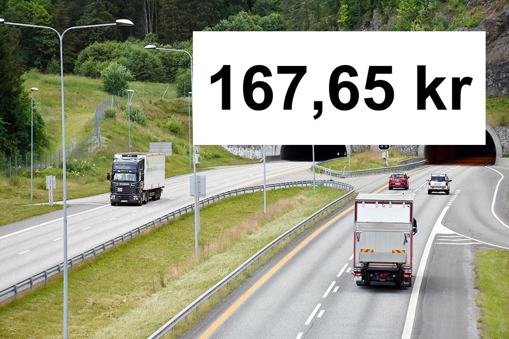 Ny minstelønn for lastebilsjåfører