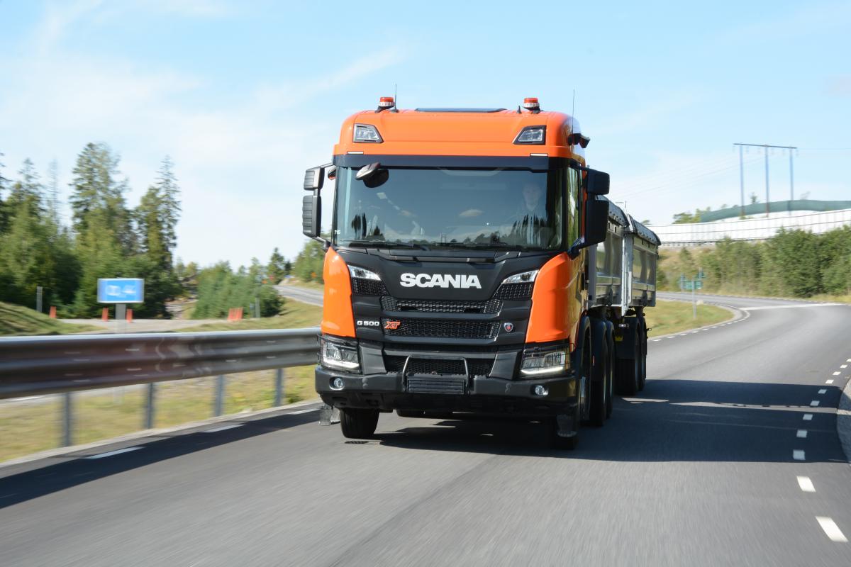 Scania XT - Meccano i sandkassa