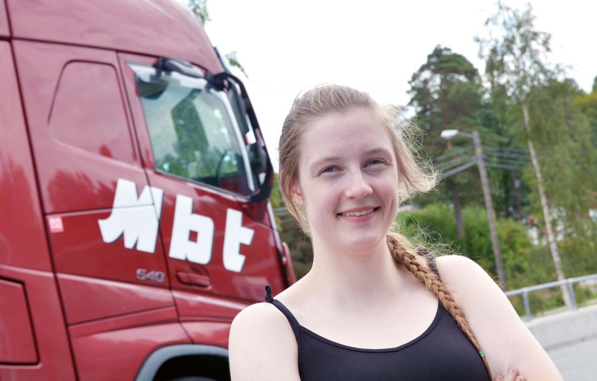 – Det er mange som ikke tror på at jeg kjører lastebil