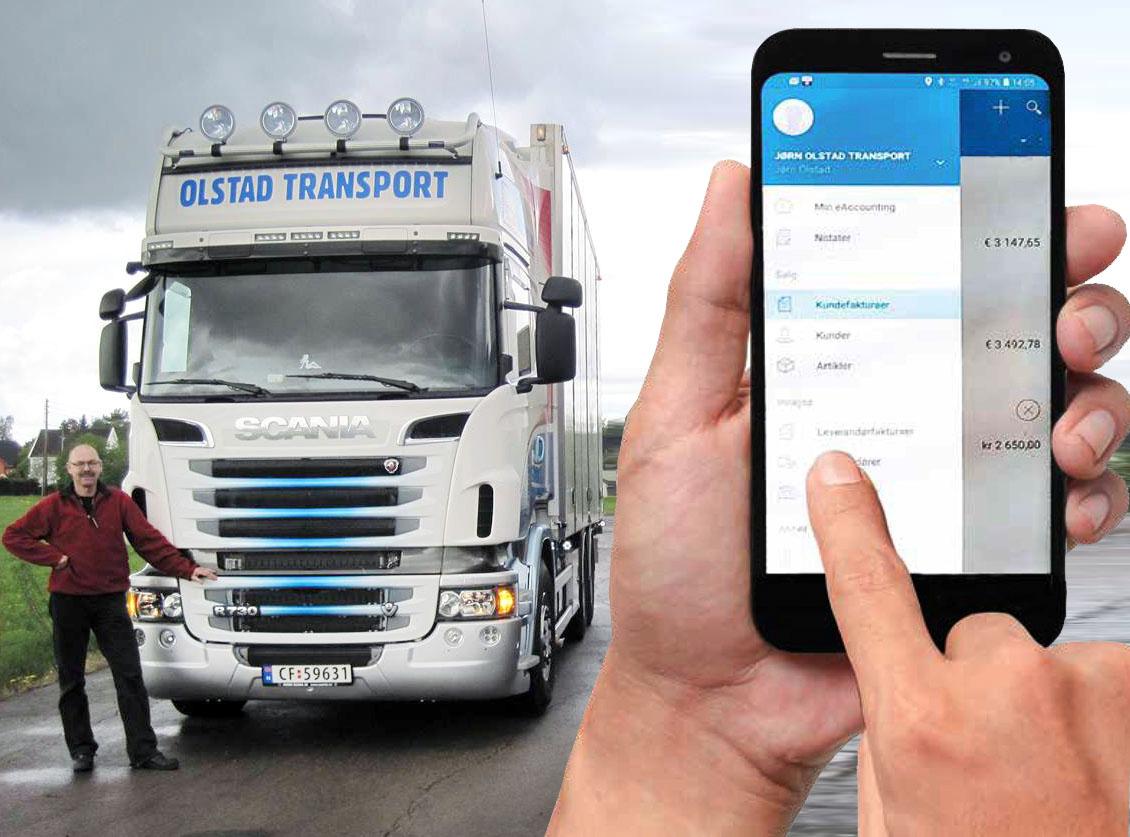 Med smarttelefonen som regnskapskontor