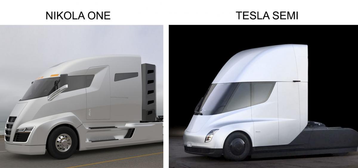 Nikola saksøker Tesla: Ser du likheten?