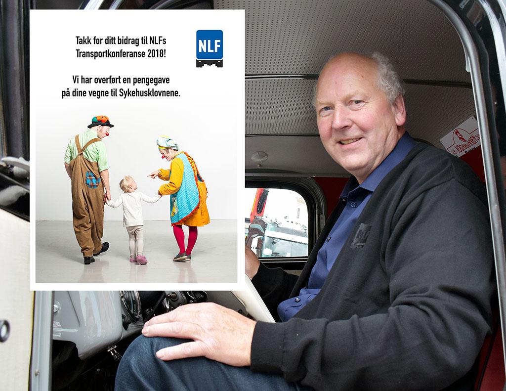 NLF støtter Sykehusklovnene