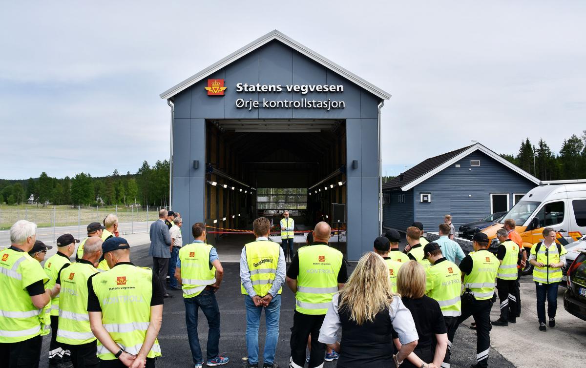 Ny kontrollstasjon åpnet på Ørje