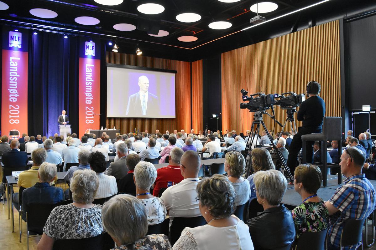 Se NLFs Landsmøte i opptak her