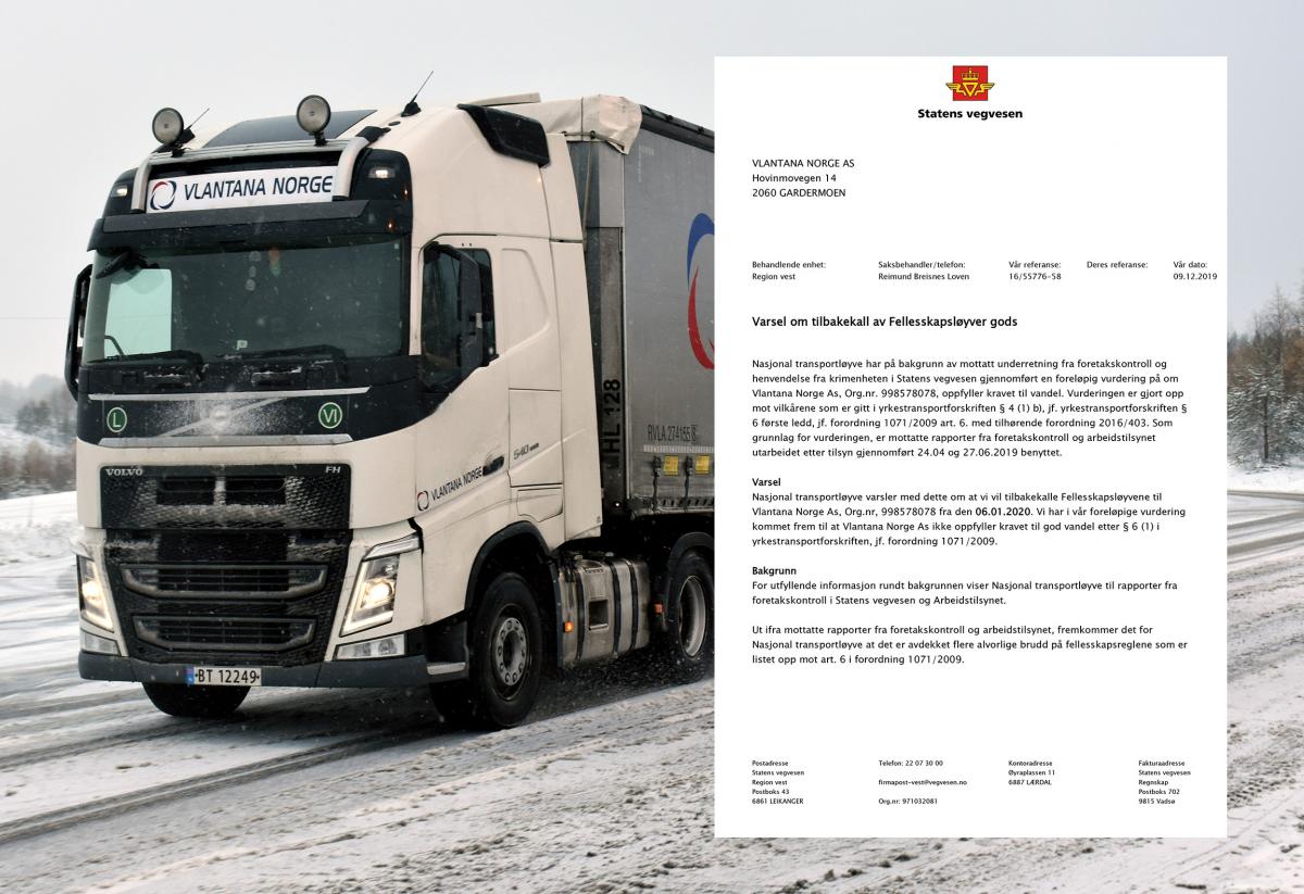 Mister løyvene: Over og ut for Vlantana Norge?