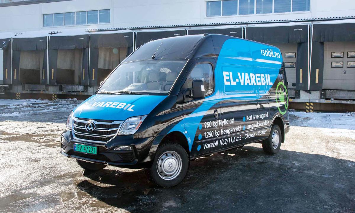 Nå kan du få 50 000 kr i støtte ved kjøp av elektrisk varebil