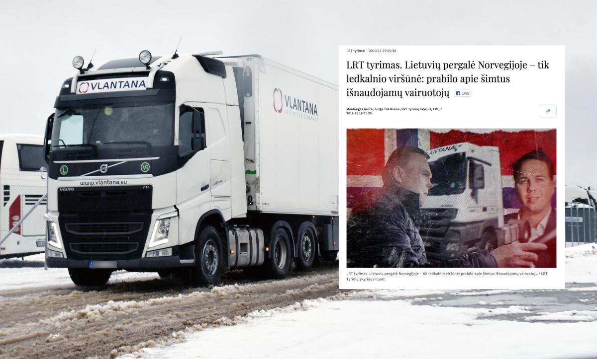 Vlantana-skandalen: Nå også i litauiske riksmedier
