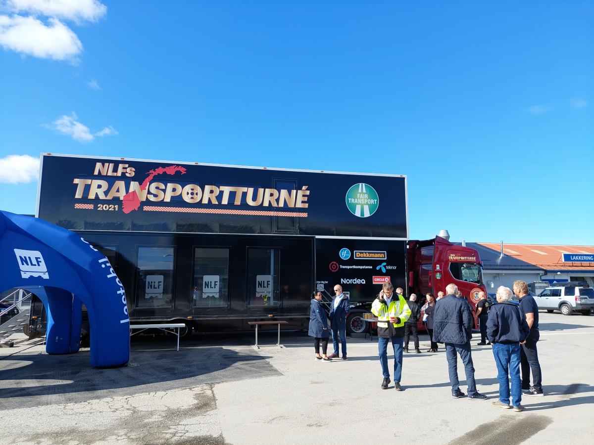 NLF-turnéen har kommet til Nordlands største by, Bodø