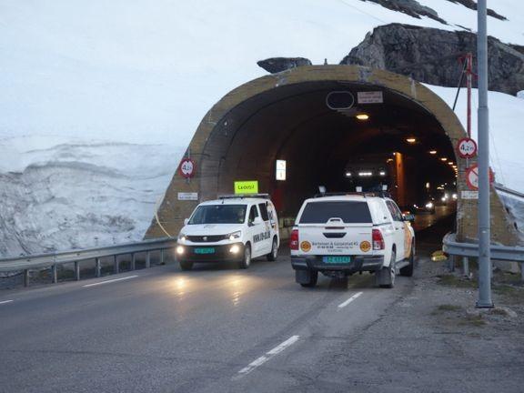 Normal trafikk over Haukelifjell i november