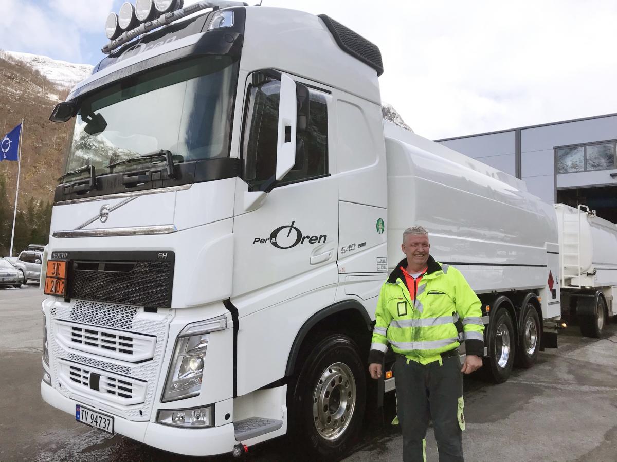 Tester neste generasjons lastebildekk