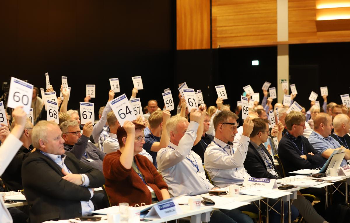 Tore Velten gjenvalgt som NLFs forbundsleder