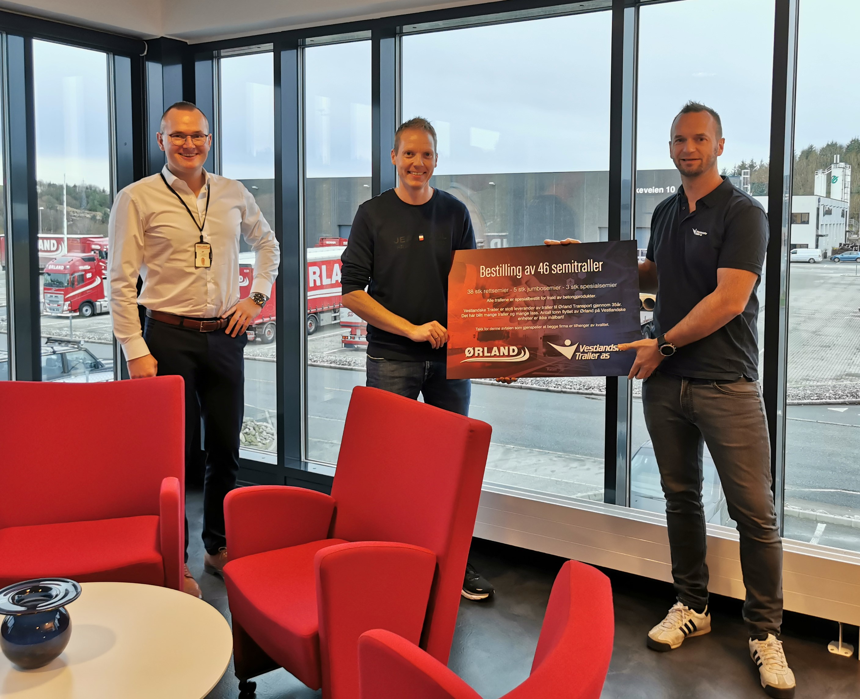Vestlandske Trailer og Ørland Transport  med stor avtale