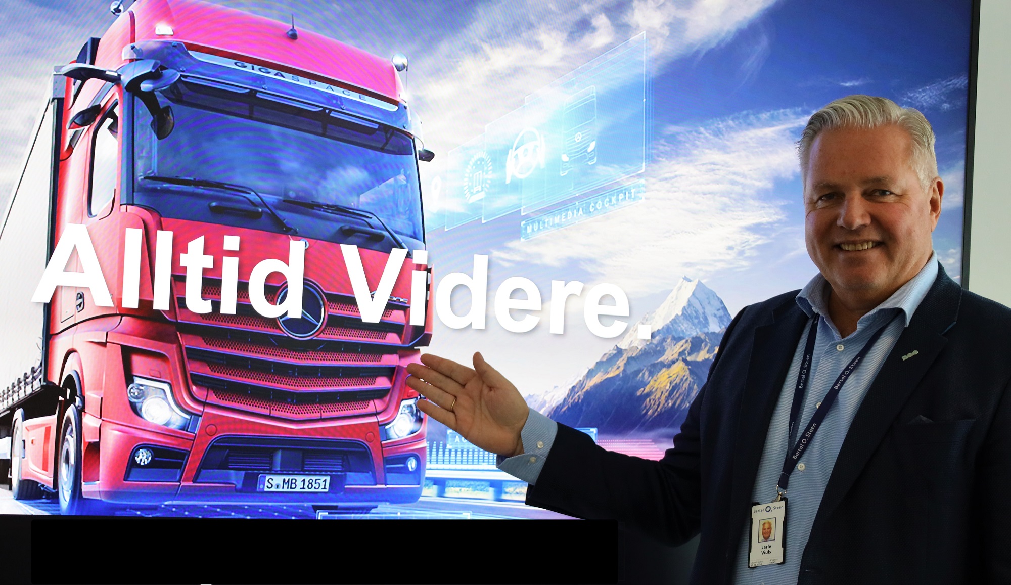 Bertel O. Steen skal rendyrke lastebil i nytt selskap