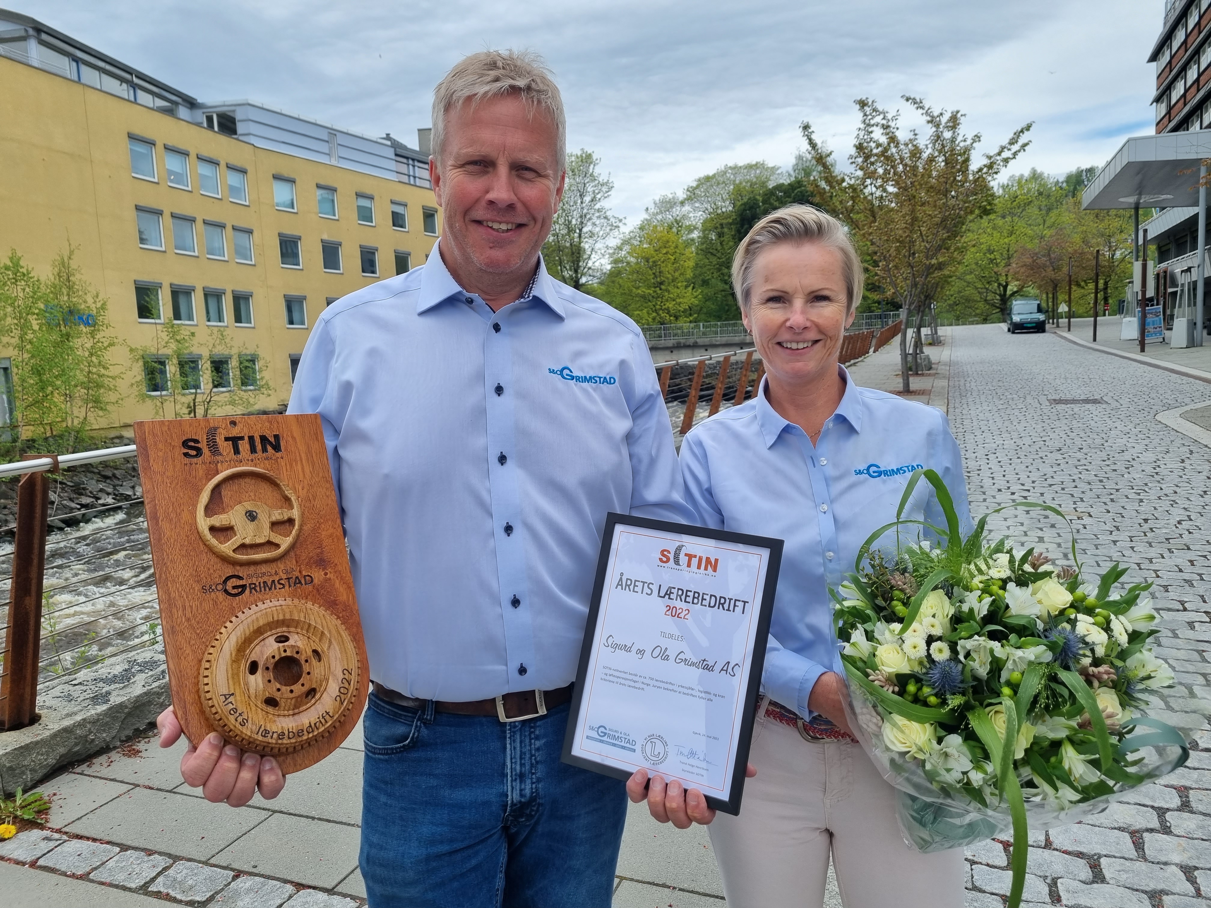 Tildeles prisen for årets lærebedrift. 