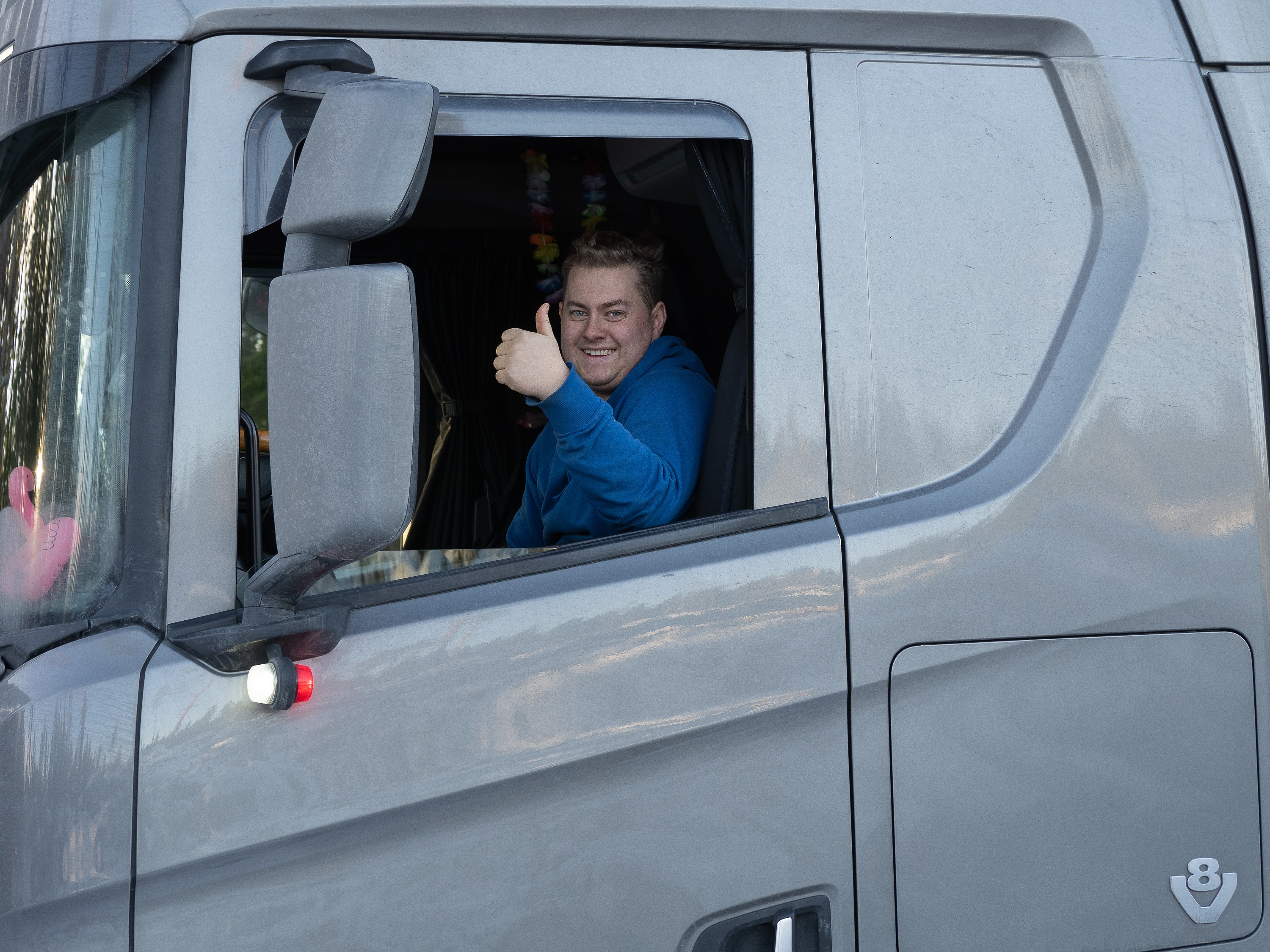 Ung i transport: – Det var tømmerbil jeg ville kjøre 