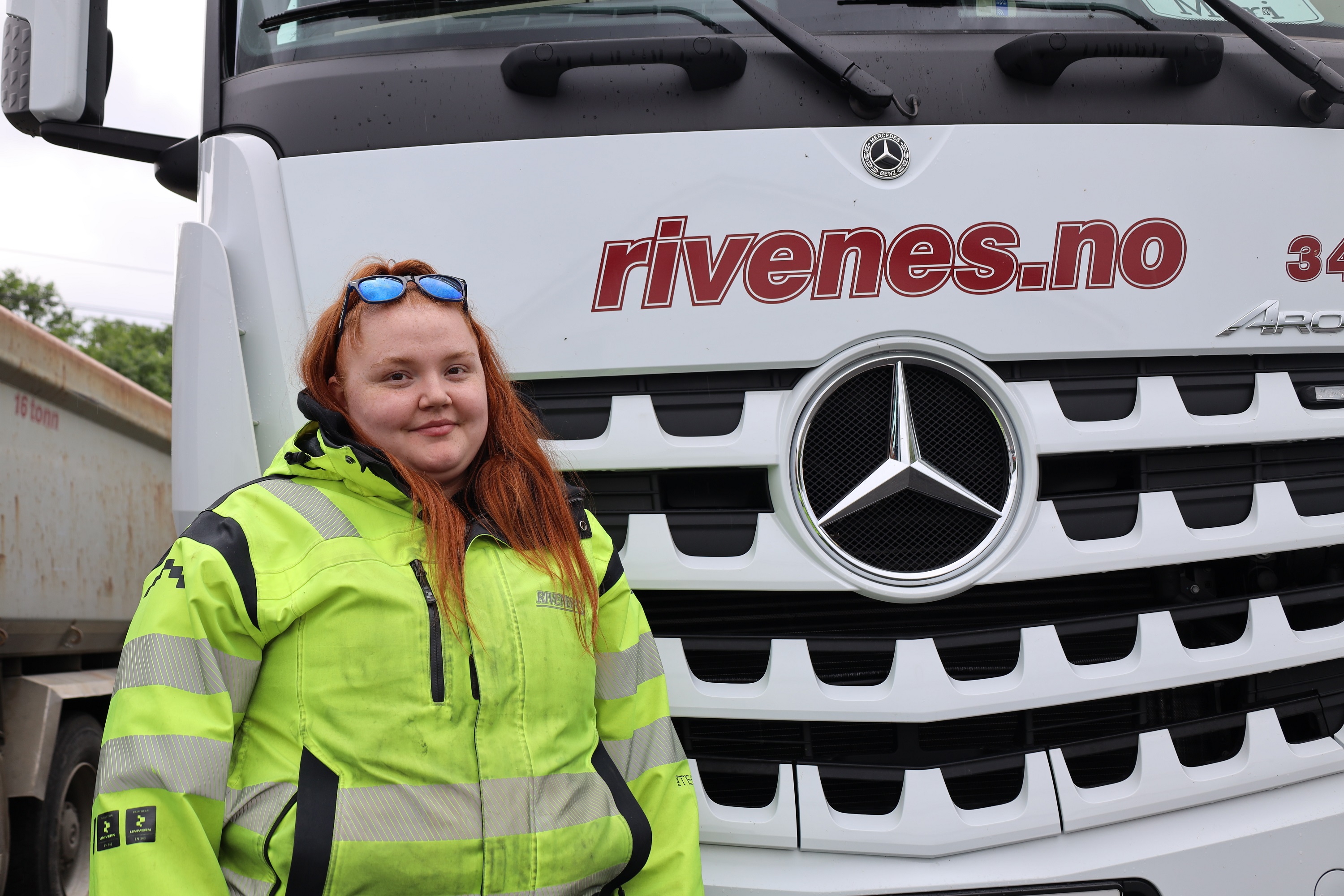 Ung i transport: –  Jeg har verdens beste kontorlandskap  