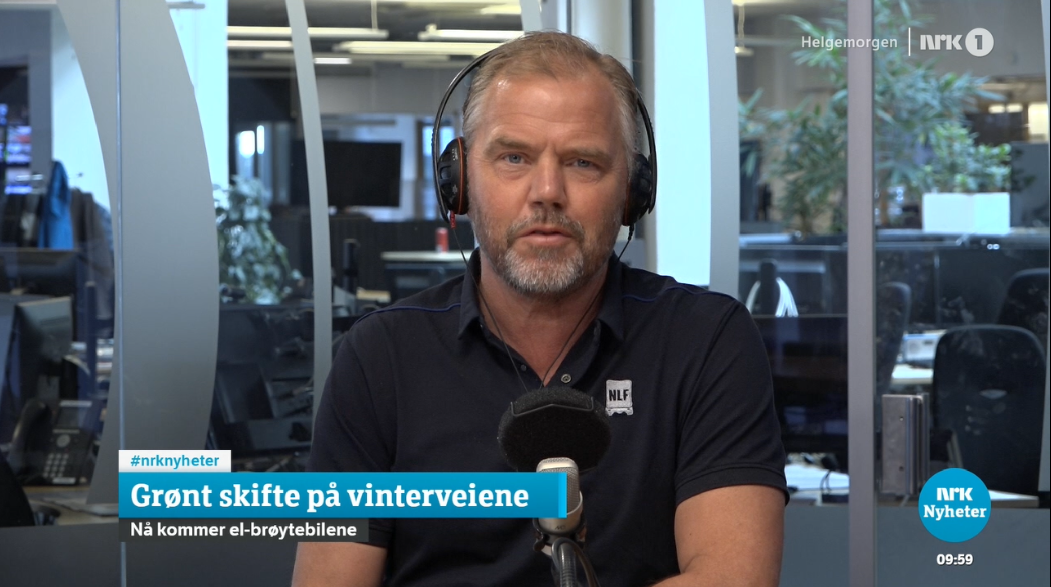 Kritisk til SVVs test av elektrisk brøytebil 