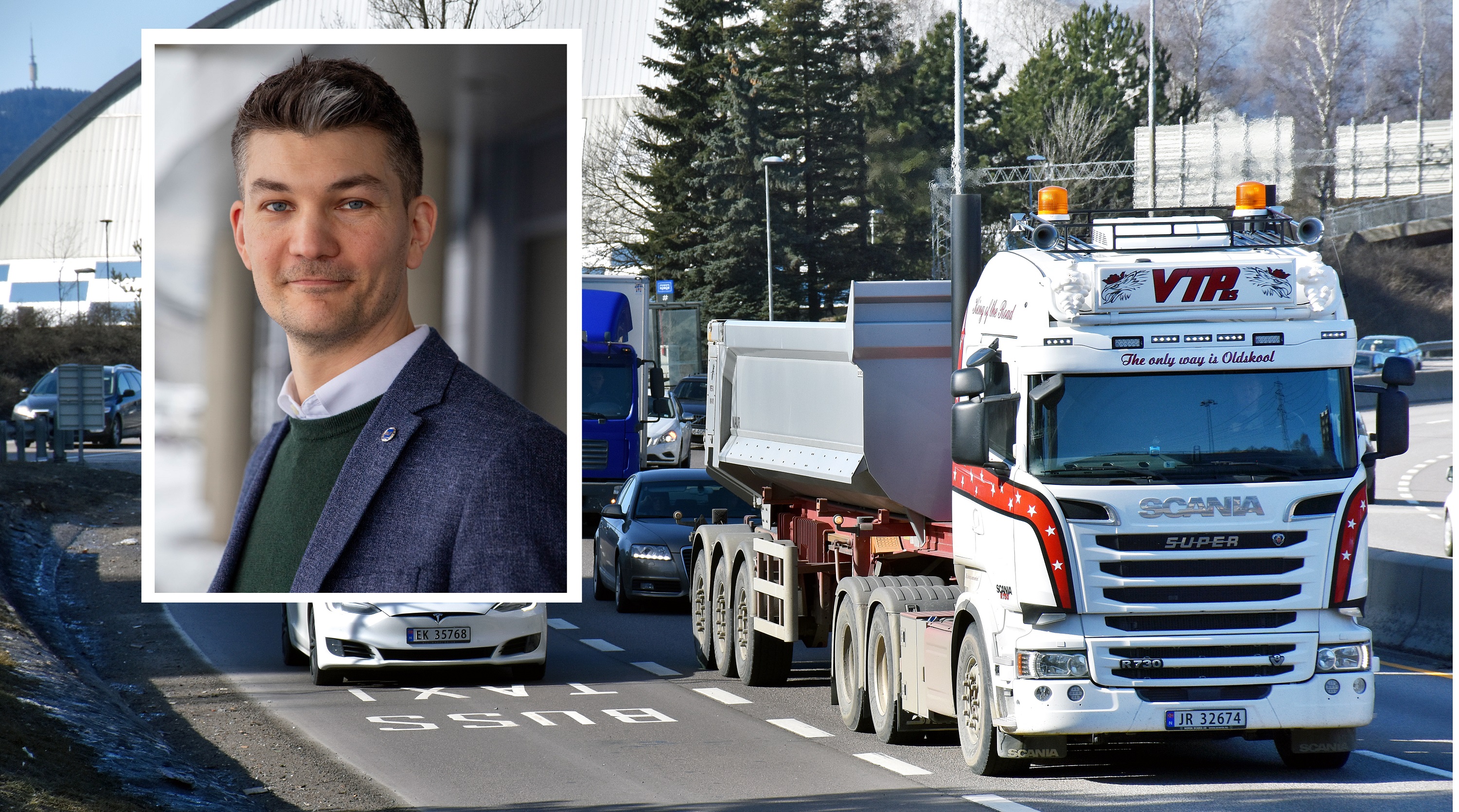 Lastebilene inntar kollektivfeltet 