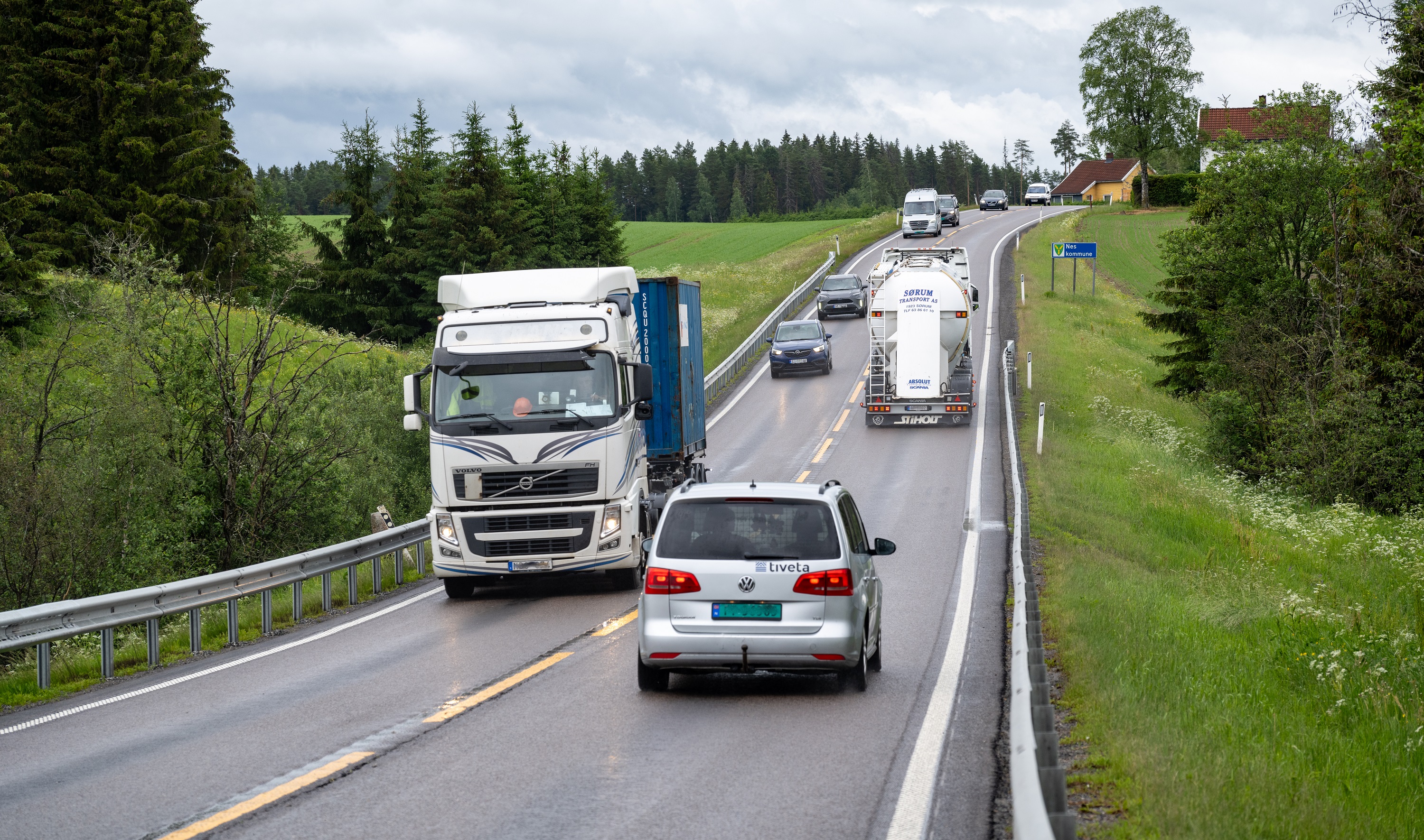 Ni personer omkom på norske veier i juli 