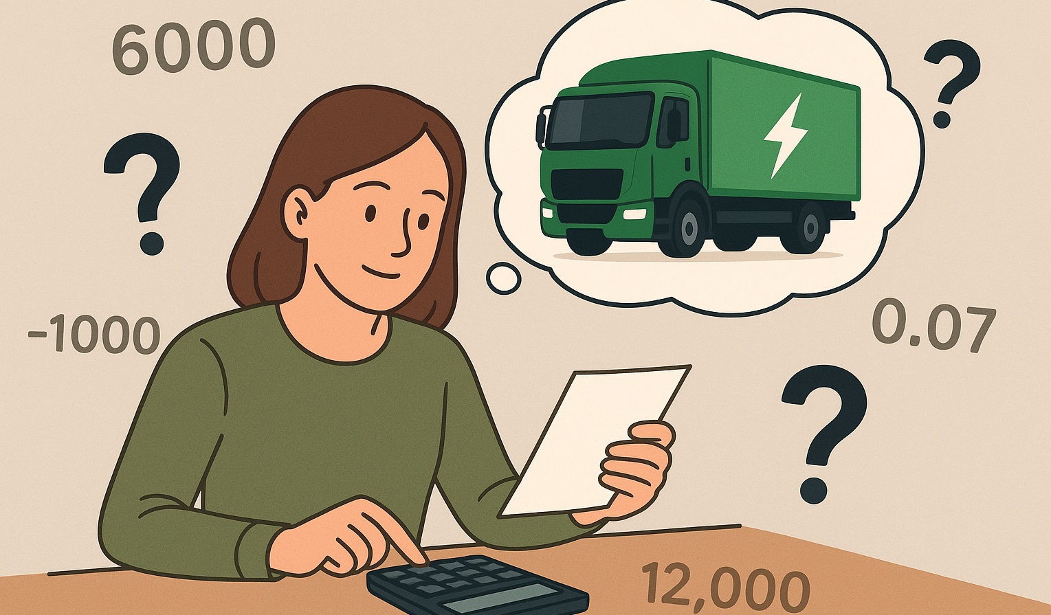 Finn ut hva som lønner seg: Diesel eller elektrisk lastebil? 