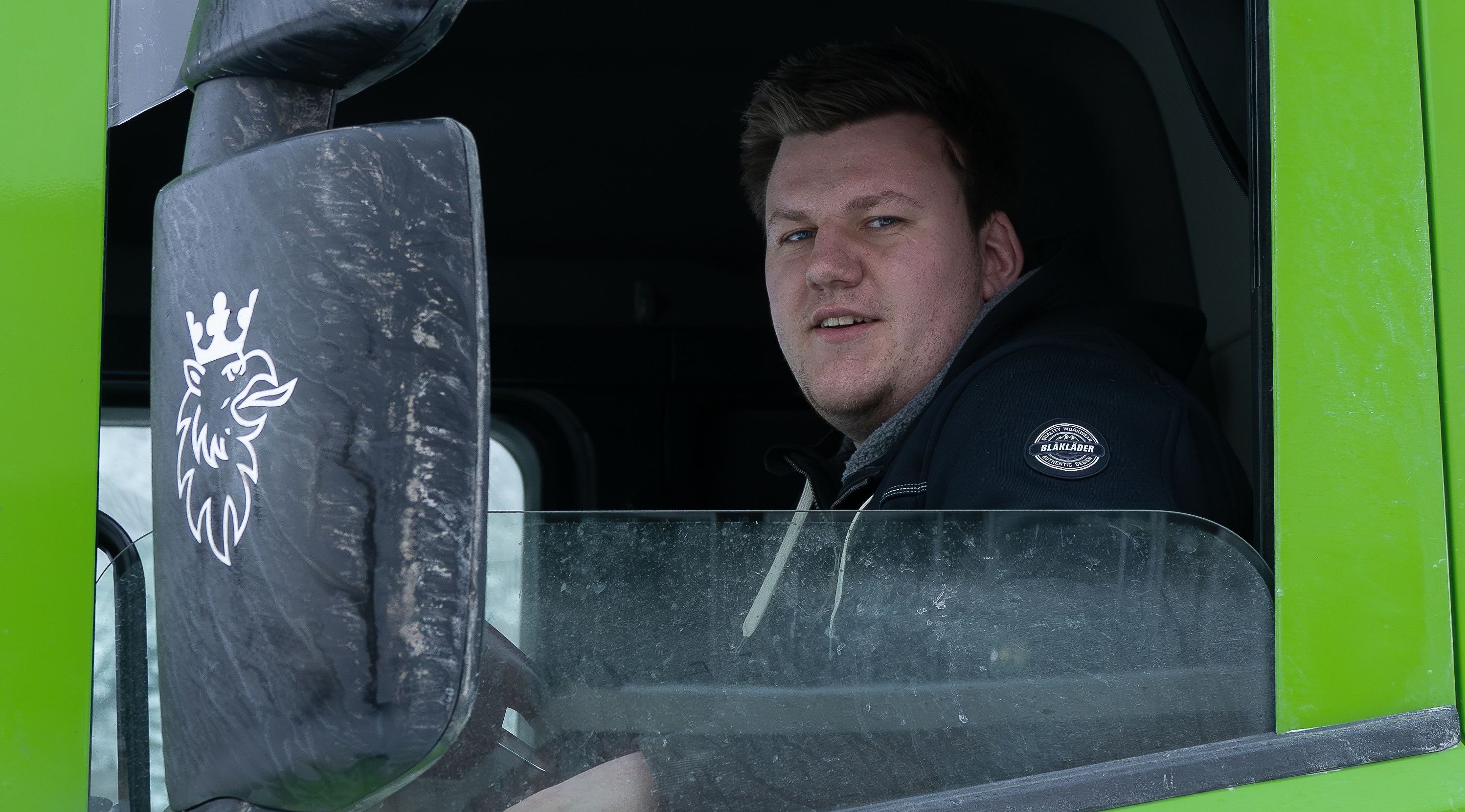 Lars' vei til sjåførkarrieren: Fra rattkjelke til lastebil