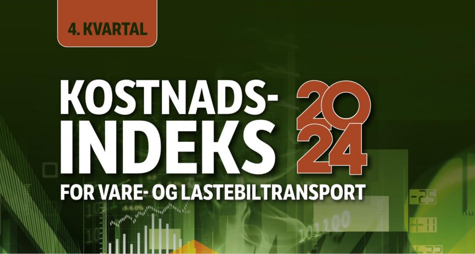 Liten økning i lastebilkostnadene