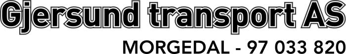 Gjersund transport AS logo