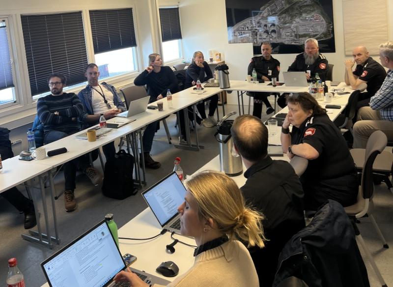 Stor deltakelse på møtet 