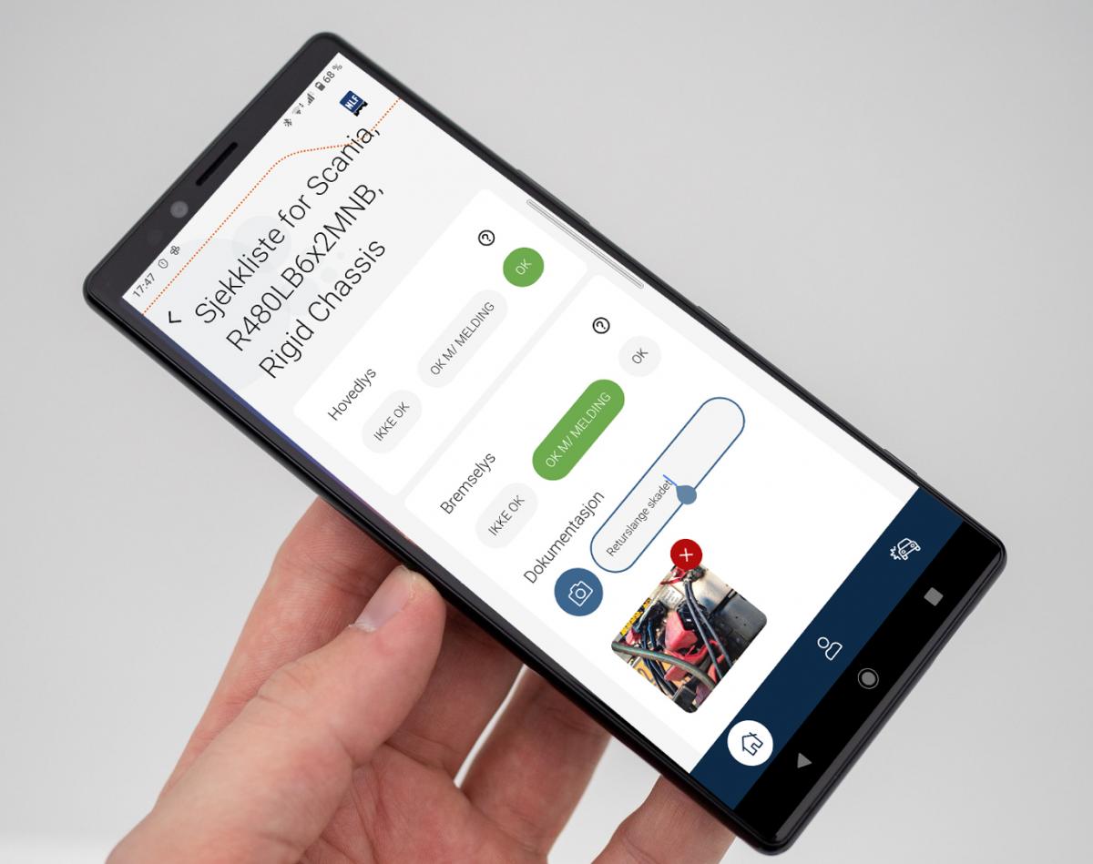 Opprette og tilordne sjekkliste på bedriftens side.
