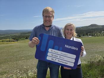 Magnus Sjuve fikk rett på alle spørsmålene og ga bort premien til LastebilJonas minnefond