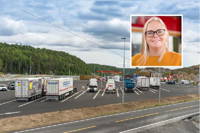 Bamble: Circle K har bygget flere døgnhvileplasser i forbindelse med at de har etablert en ny bensinstasjon,  men de har ingen planer om å legge til rette for en etablering av døgnhvileplasser mellom Moss og Oslo, forteller eiendomssjef i Circle K, Åse Bomann-Larsen
