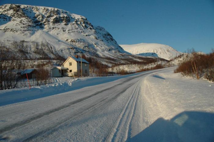 Fjellet byr på utfordringer, ikke minst ved valg av stamvei.