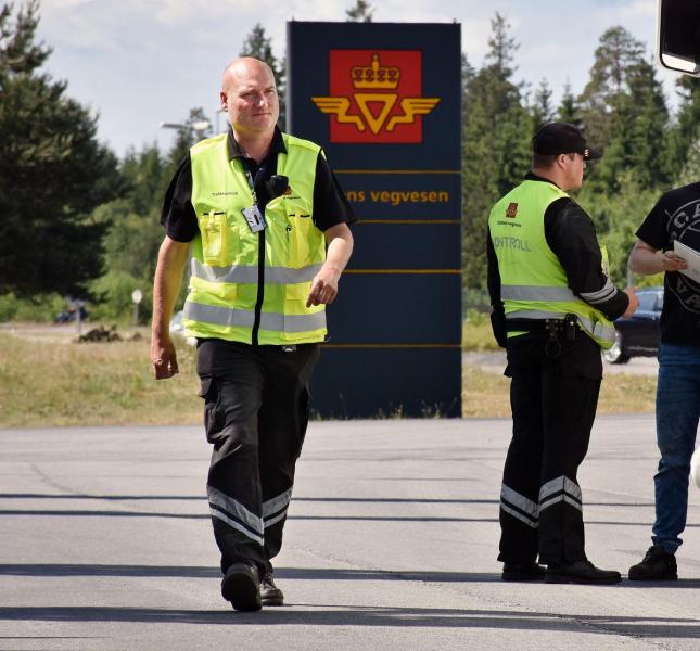 Bjørn Uno Rogneby er til daglig kontrolleder ved Jessheim Trafikkstasjon. Foto: Stein Inge Stølen