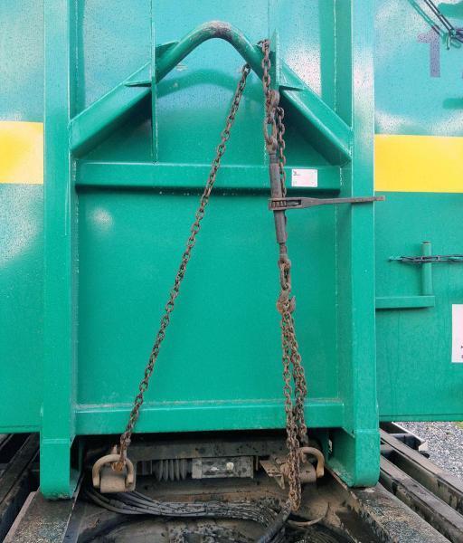 Sikring med kjetting er en billig forsikring. Foto: Inge Børli / NLF