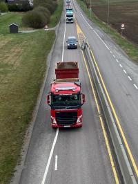 Eksempel på norsk EUROPAvei-standard. E-18 rett før Vinterbro