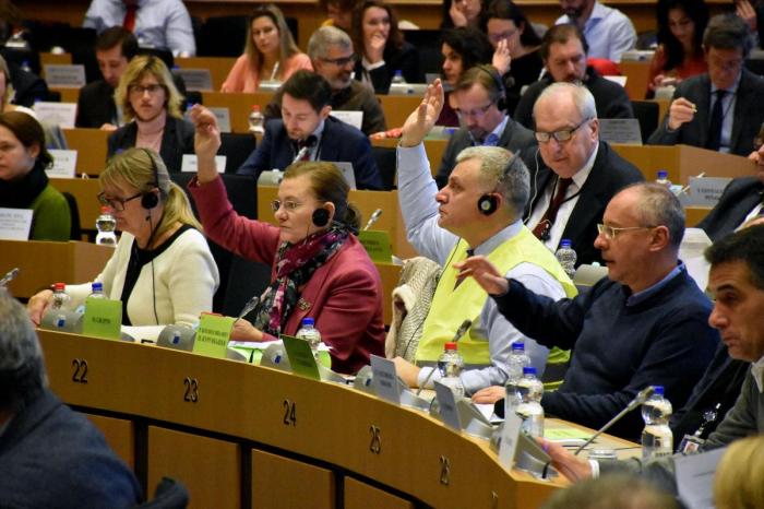 Kun forslaget om endringer ved kabotasjereglene og restriksjoner for postboksselskap fikk majoritet. Foto: Stein Inge Stølen