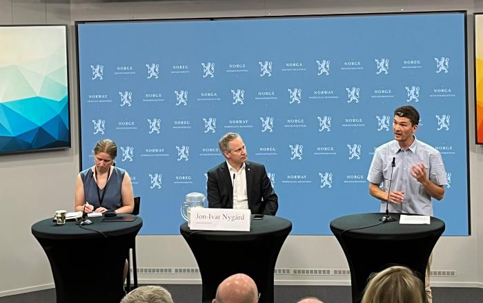 Høring: – Hvis veiene nedskaleres eller blir satt på vent, kommer vi til å få en veipropp vi tvilsomt klarer å bygge eller asfaltere oss ut av, sier fagsjef i NLF, Knut Gravråk. Foto: Stian Skarheim Magelssen