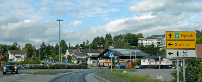 UTENOM: På sikt vil trafikken gå utenom Gran sentrum. Foto: Stig Odenrud
