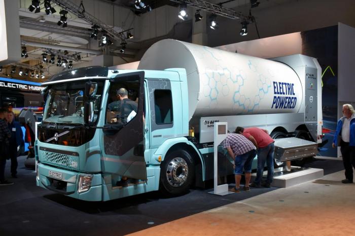 Volvo FE 6x2 Electric. Foto: Stein Inge Stølen