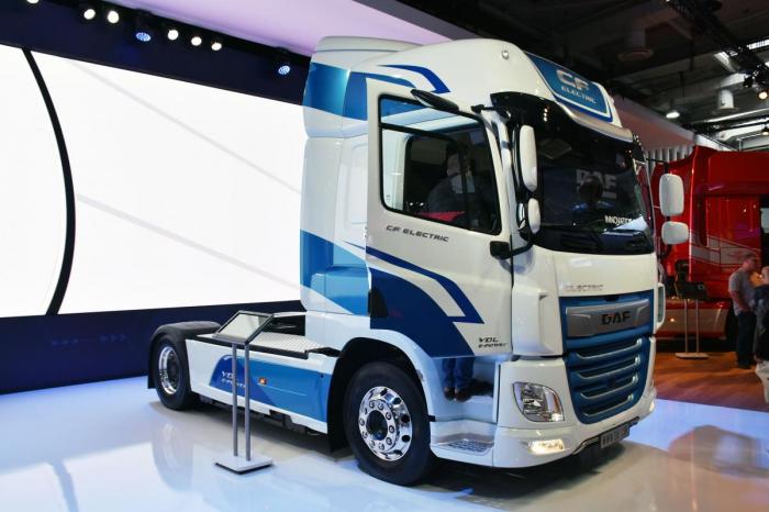 DAF CF Electric. Foto: Stein Inge Stølen