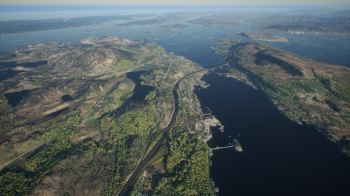 Illustrasjonsbilde SVV E18 forbi Bokn