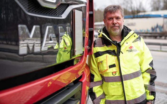 YTF-leder Jim Klungnes vil at Arbeidstilsynet skal få økte midler for å kontrollere tilstandene blant utenlandske yrkessjåfører på norske veger. Foto: Per Christian Lind