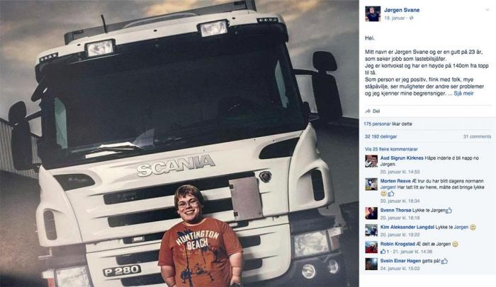 Jørgens Facebook-innlegg har blitt delt 32 000 ganger. Foto: Skjermdump